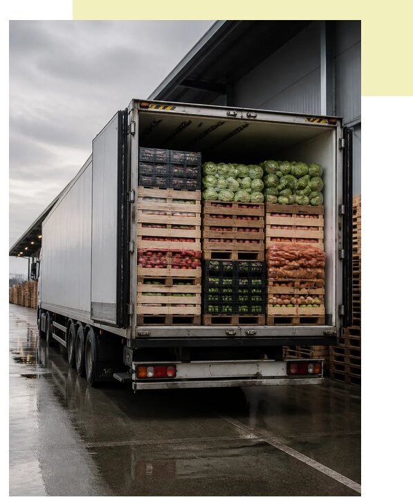 Перевозка плодоовощной продукции в Бийск по цене от 5194 р. | Агросервис-Бск